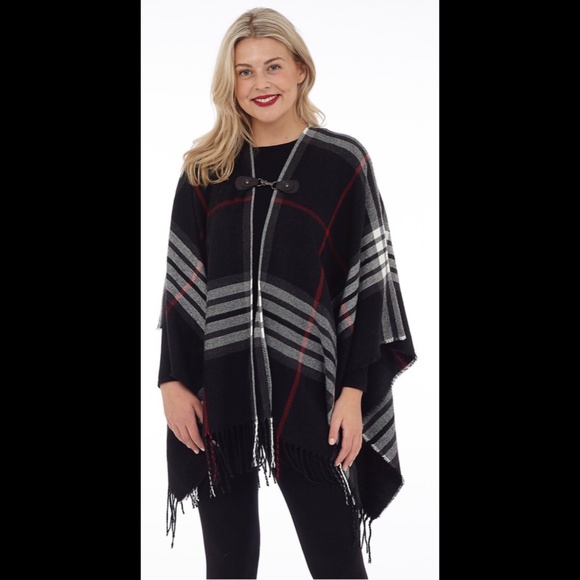 🌟 DKR Plaid Cape - Picture 1 of 4
